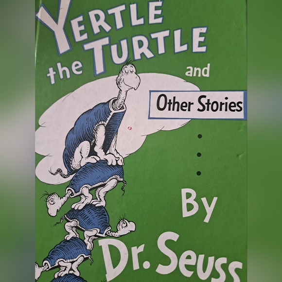 DR. SEUSS YERTLE the TURTLE and other stories hard cover book story time classic - Picture 4 of 5
